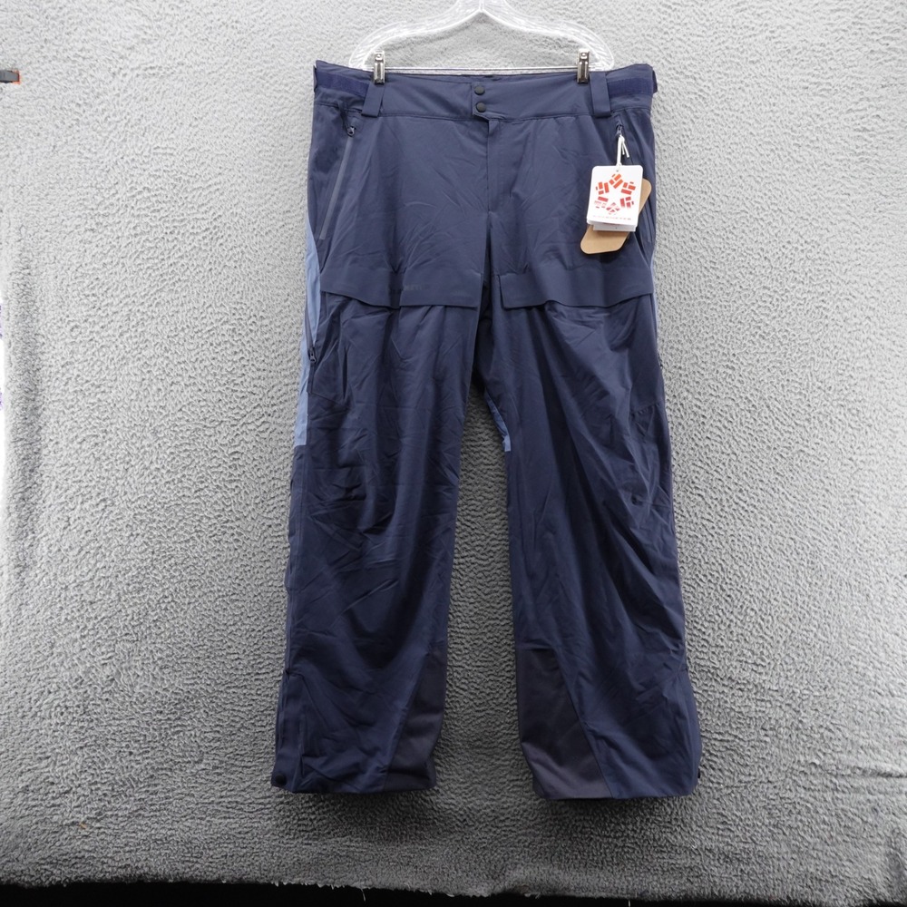 Obermeyer Mens Oberreute‎ Snow Ski Pants Blue Size XL Waterproof RECCO NEW $349